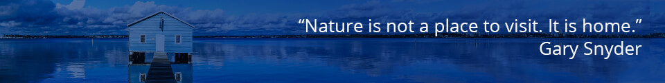 nature photography quote nature is not a place to visit