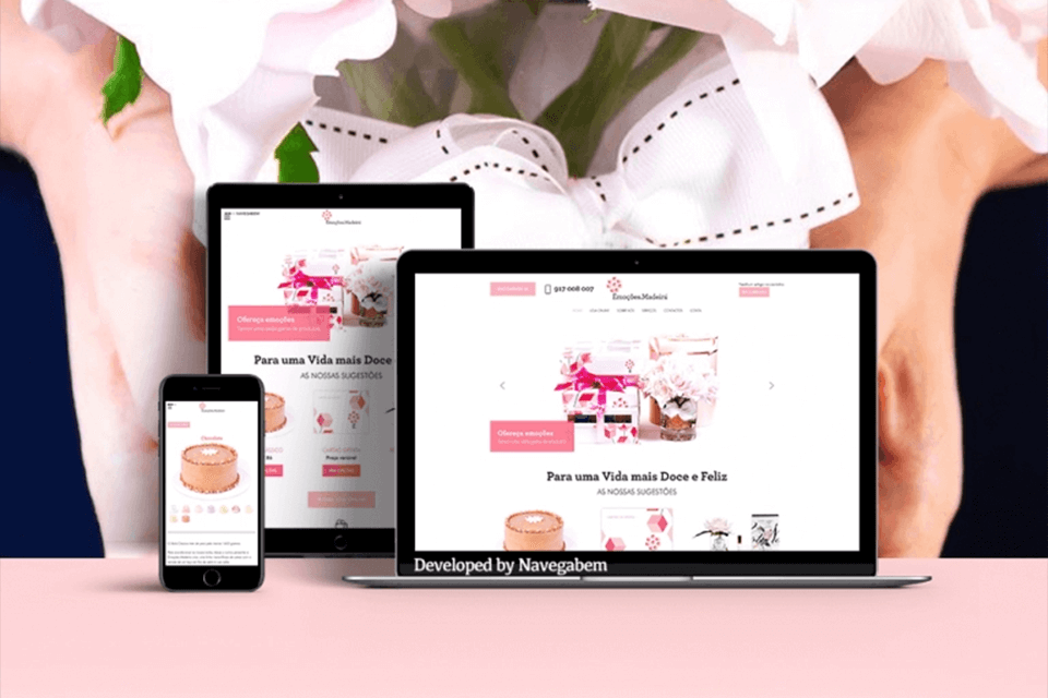 design do site navegue bem