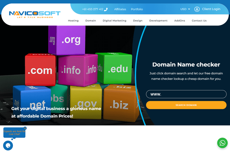 navicosoft agency domains registration