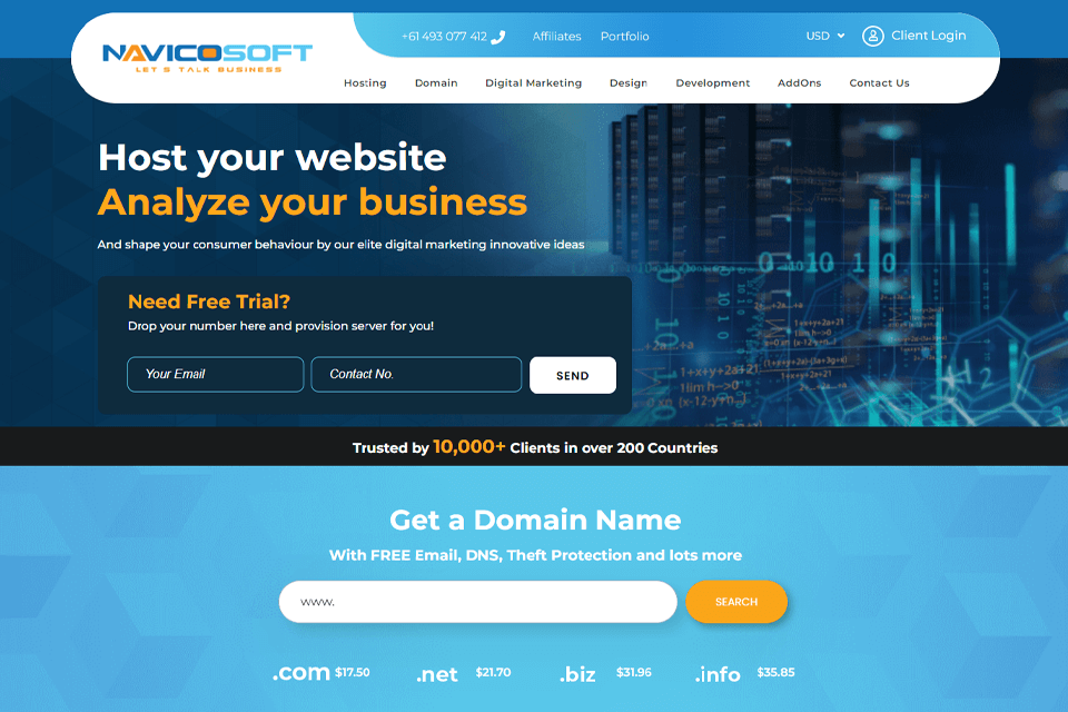 navicosoft agency interface