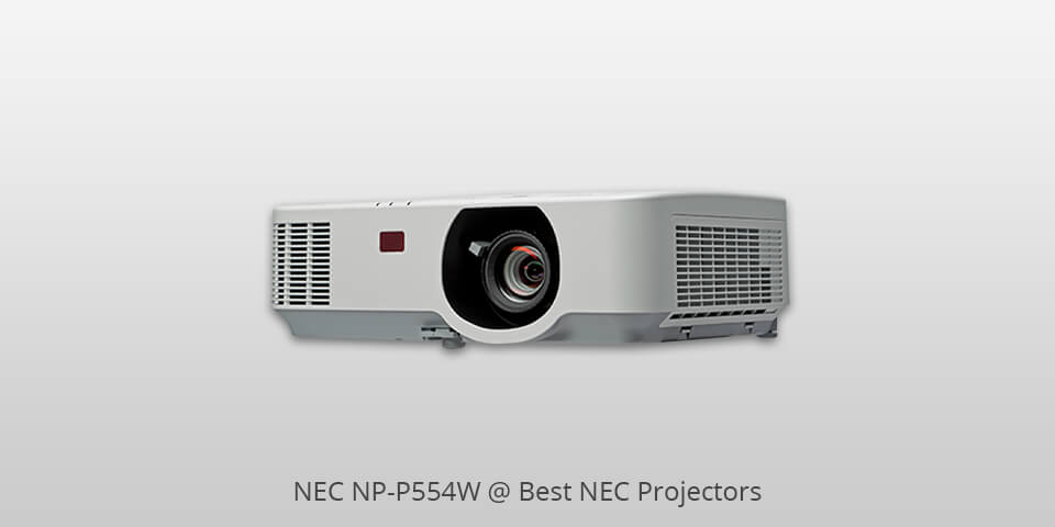 nec np-p554w nec projectors