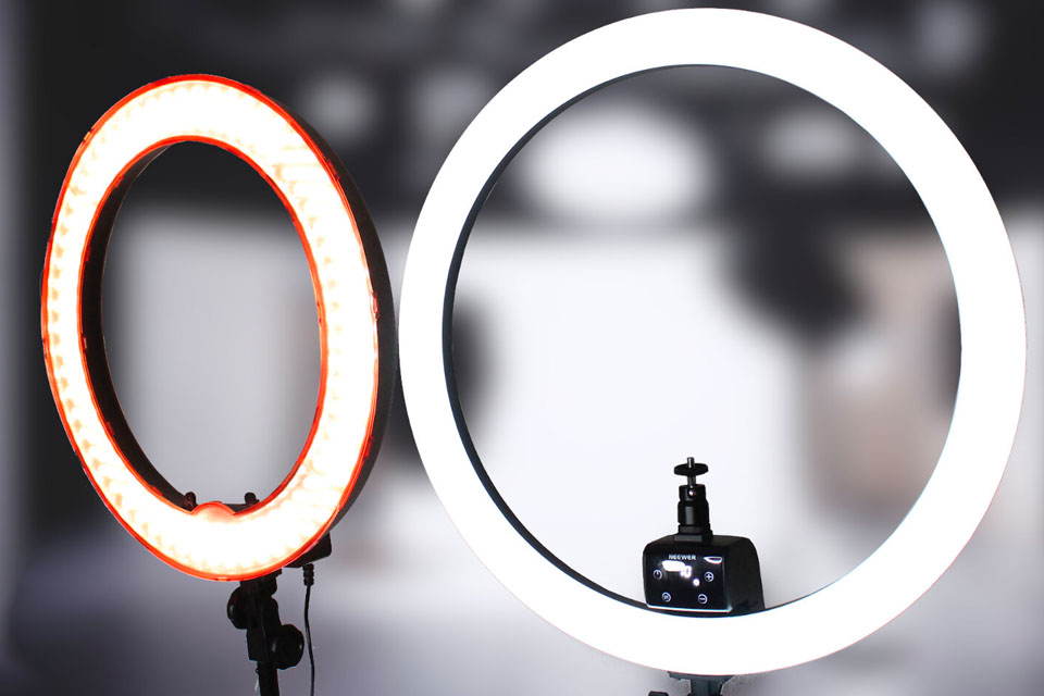 Neewer 18 Ring Light Review and Demo 