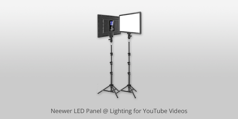 10 Best Lighting For YouTube Videos In 2024 Buyer S Guide   Neewer Led Panel Lighting For Youtube 