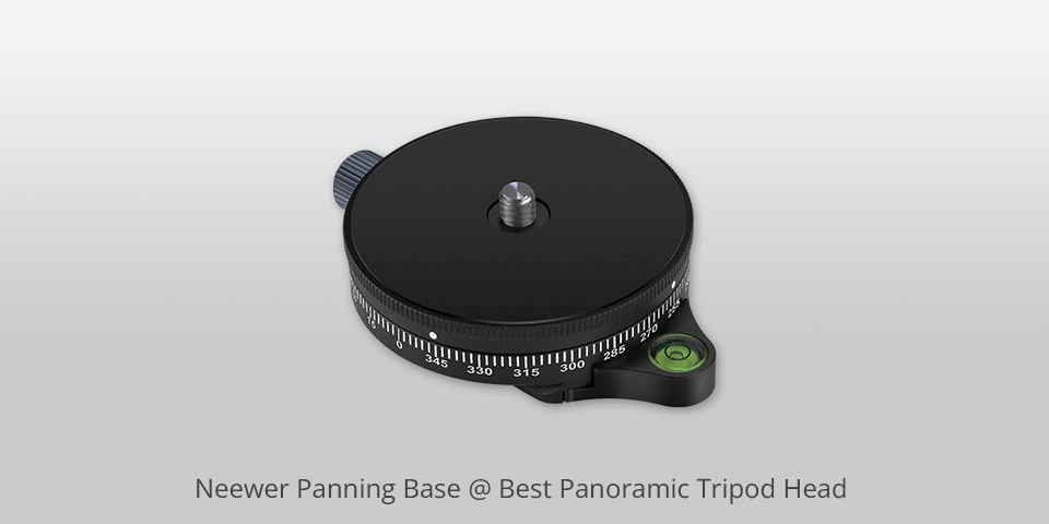 cabezal de trípode panorámico con base panorámica más reciente