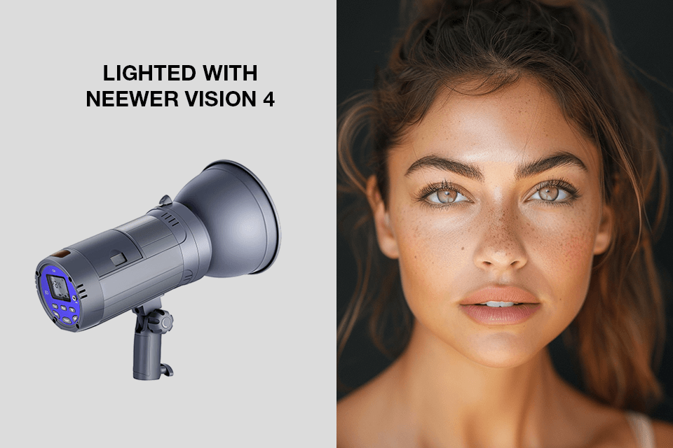 neewer vision 4 strobe lights for photography