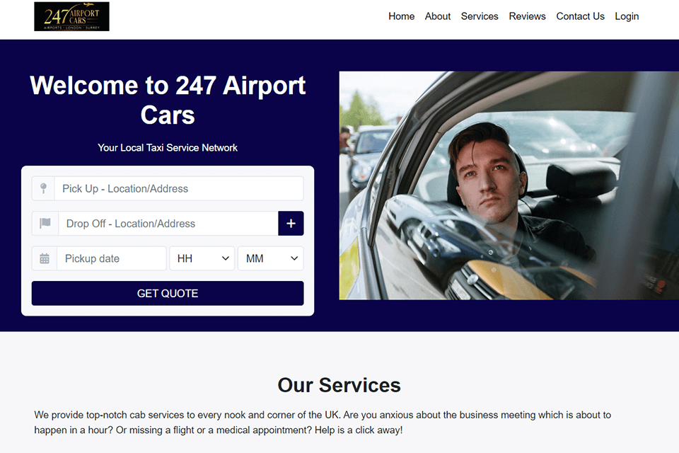 negup solutions web design services example