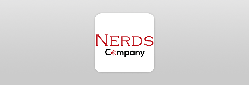 nerds company digital marketing agency logo