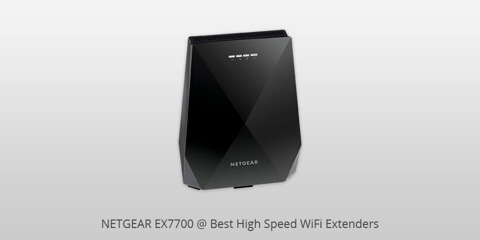 netgear ex7700 high speed wifi extender