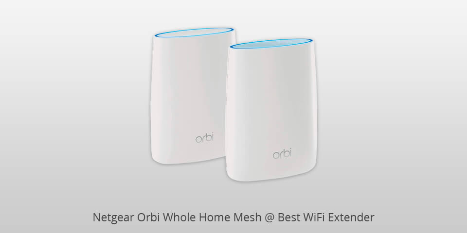 netgear orbi whole home mesh wifi extender