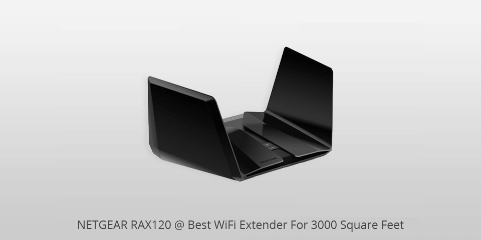 netgear rax120 wifi extender for 3000 square feet