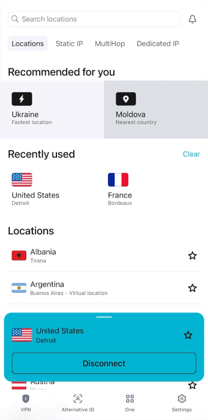 network security for business with vpn on mobile