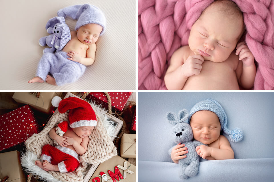 newborn photography poses back