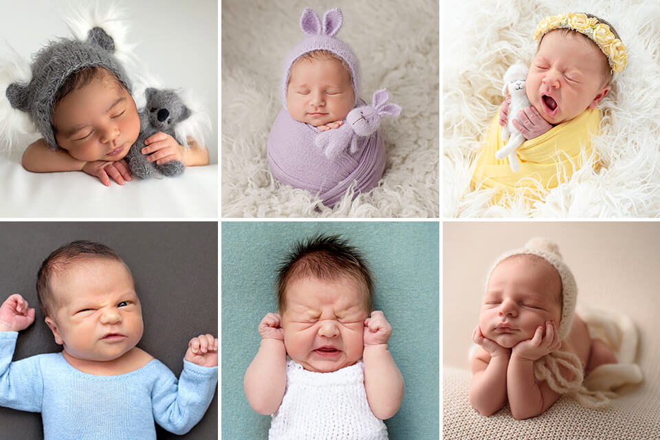 newborn photography poses natural expressions