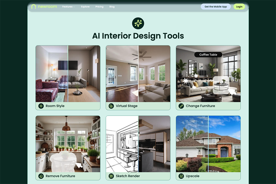 newroom ai interior design app
