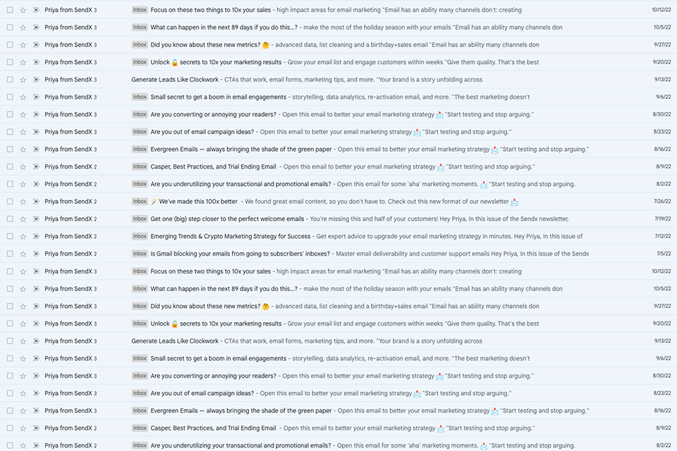 newsletter idea for photographers consistent schedule