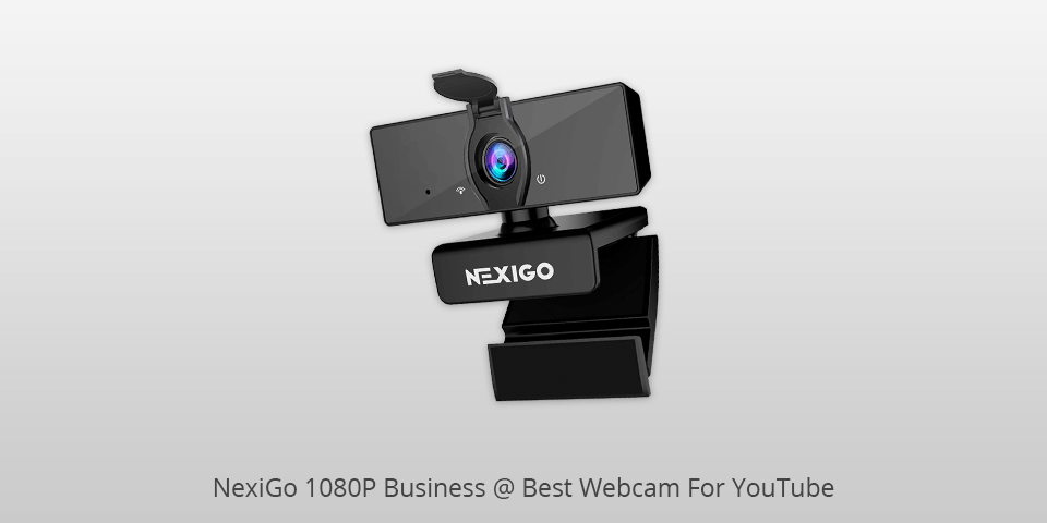 nexigo 1080p business webcam for youtube