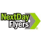 next day flyers direct mail company logo