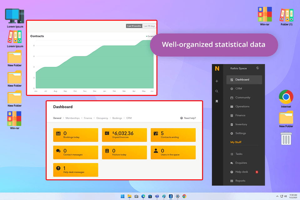 nexudus coworking software