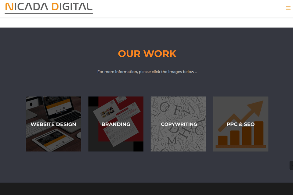 nicada review web design