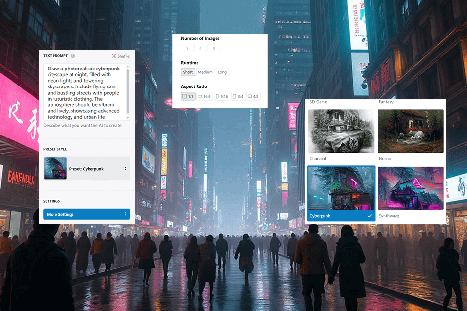 nightcafe ai art generation