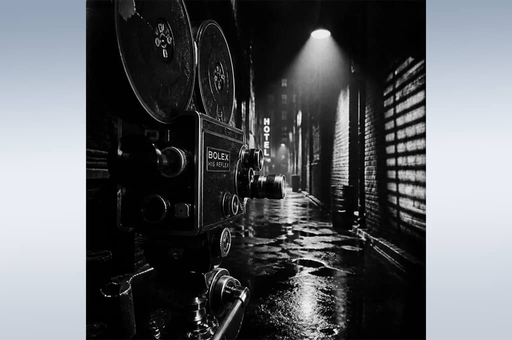 nightcafe ai noir film generator