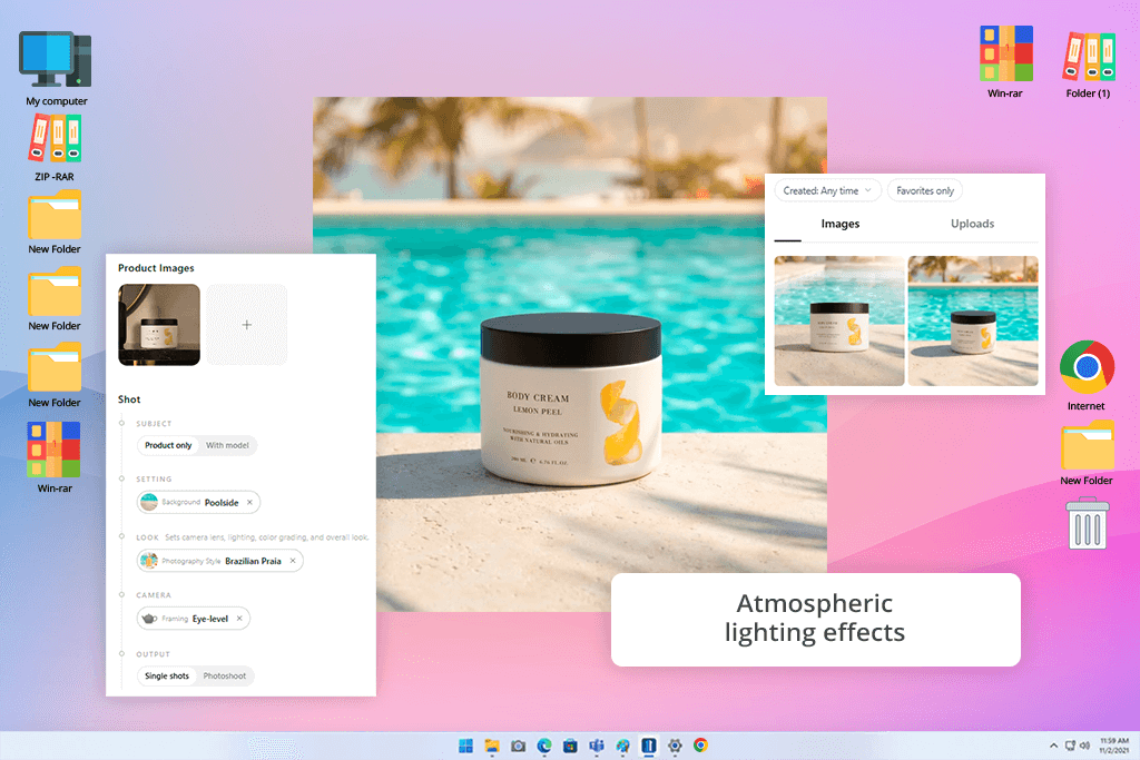 nightjar ai product photo generator