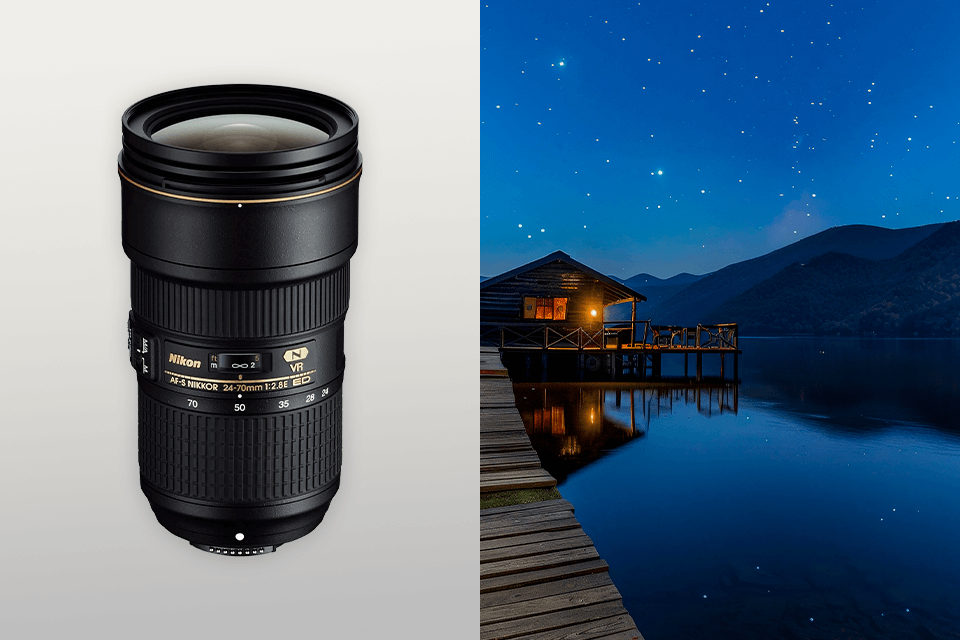nikon 24-70mm lens for night photography