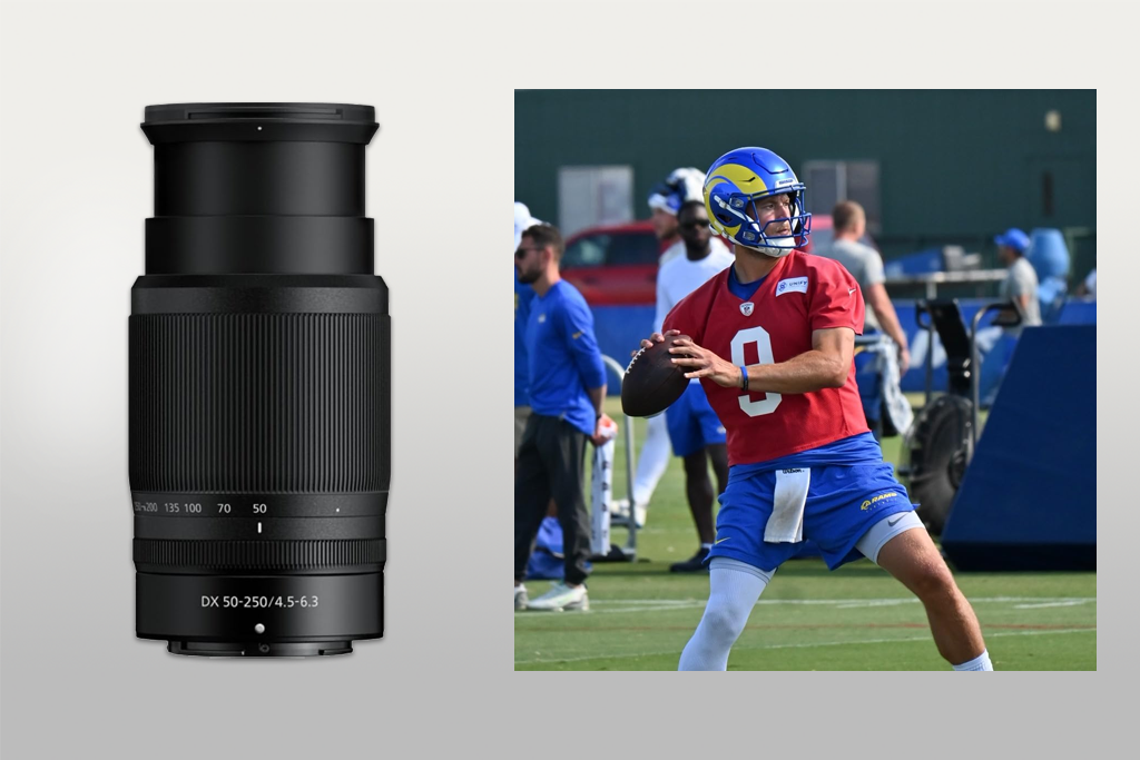 nikon 50-250mm lens for sports photography