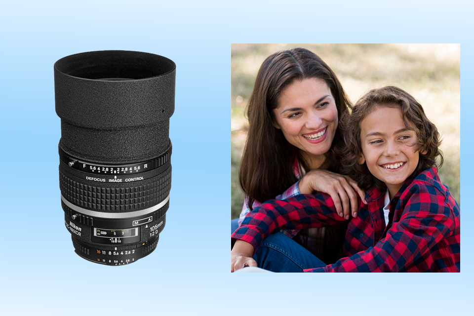 nikon af fx dc-nikkor 135mm f-2d nikon portrait lens