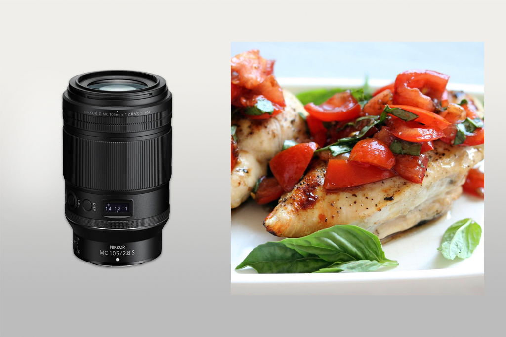nikon nikkor z mc 105mm vr s lens for food photography