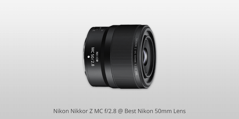 nikon nikkor z mc 50mm lens
