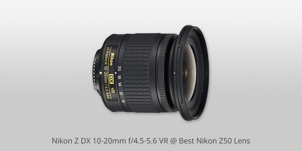 尼康 z dx 10-20mm f4.5-5.6 vr 顶级尼康 z50 镜头