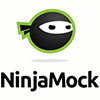 ninjamock free wireframe tool logo