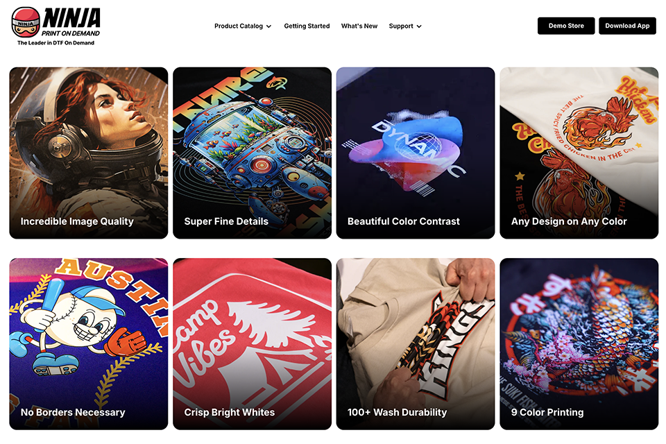 ninjaprintondemand print on demand site for beginners