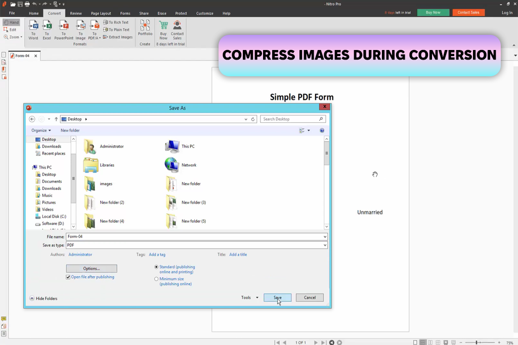 nitro ppt to pdf converter
