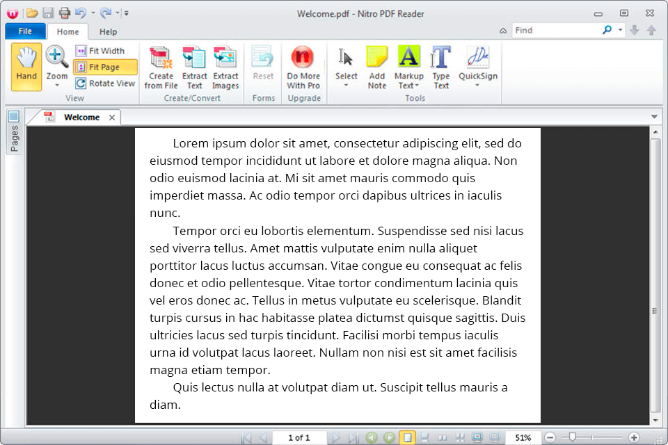 nitro pdf productivity pdf editor easeus alternative interface