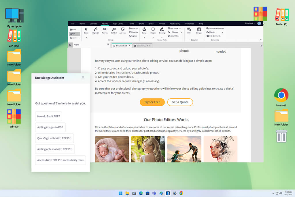 nitro pdf updf alternative