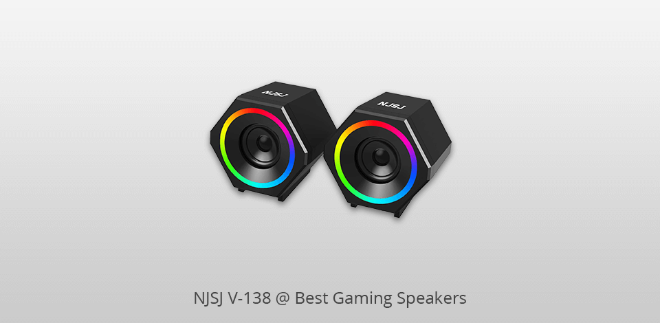 njsj v-138 gaming speakers