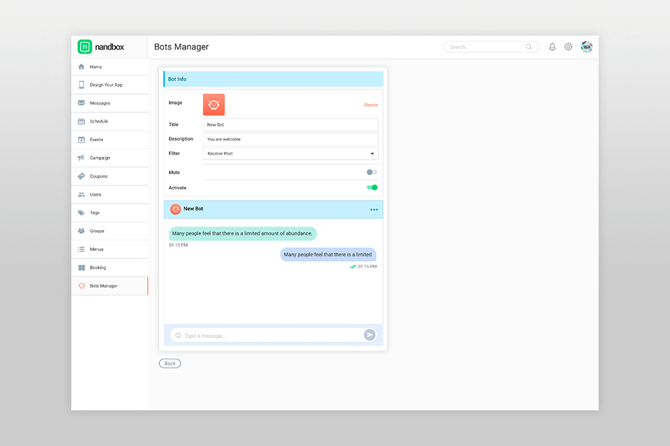 nodbox ability to connect a bot