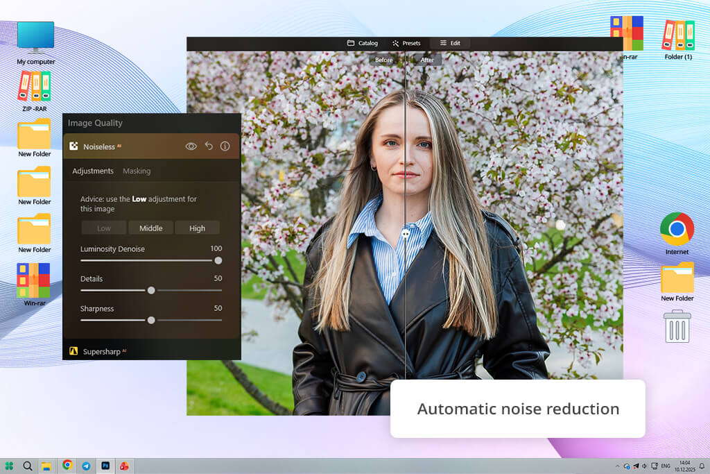 luminar neo noise reduction