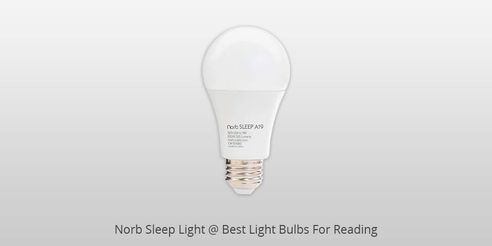 light bulb for reading at night