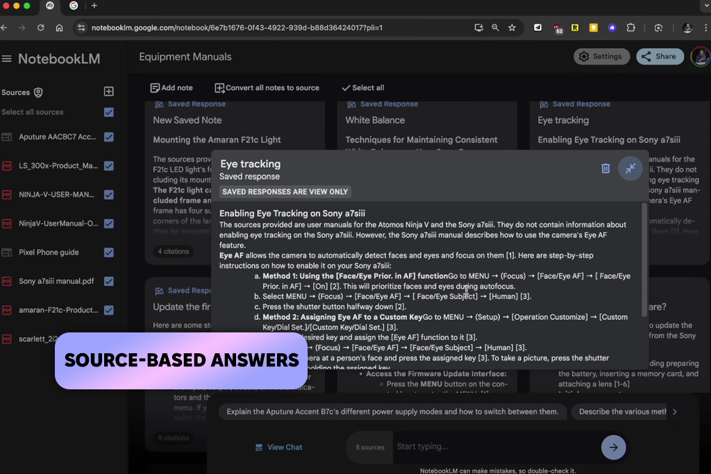 notebooklm ai document reader