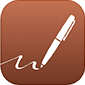 notes plus handwriting to text app logo