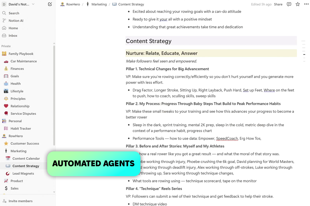 notion ai interface