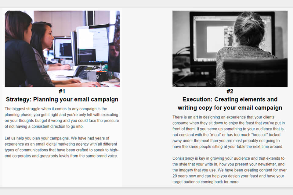 noursemen marketing web design