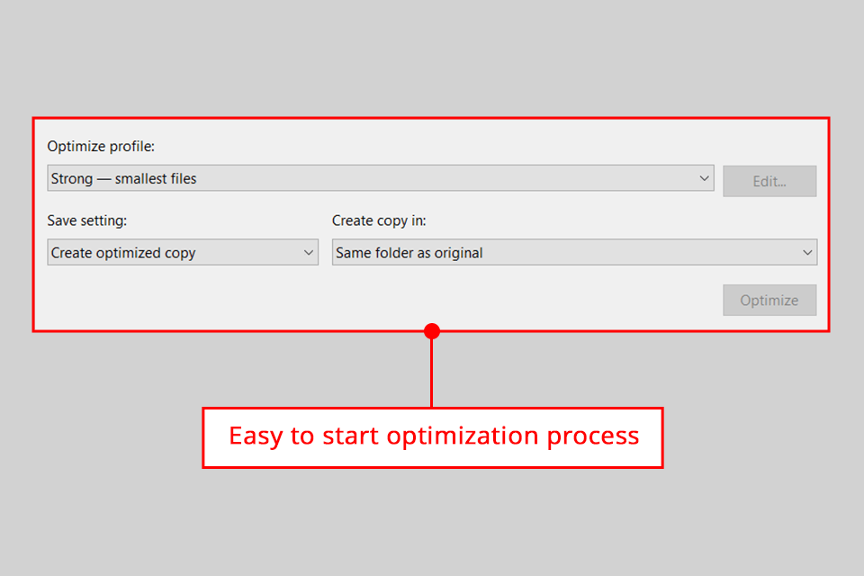 nxpowerlite desktop optimization process