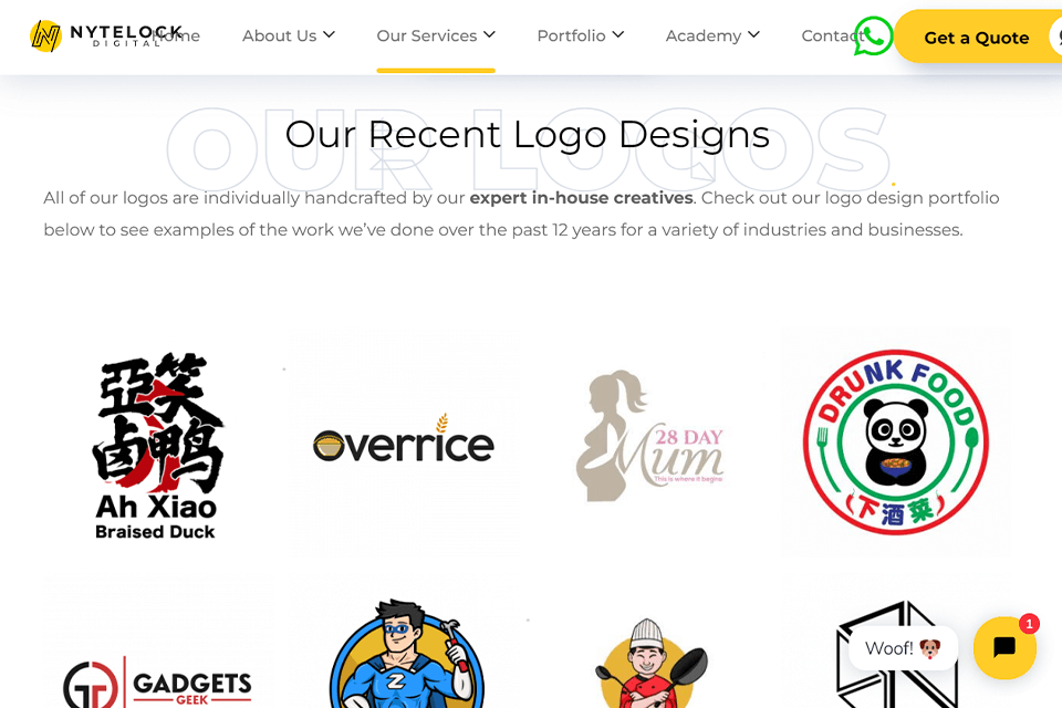 nytelock agency logo example