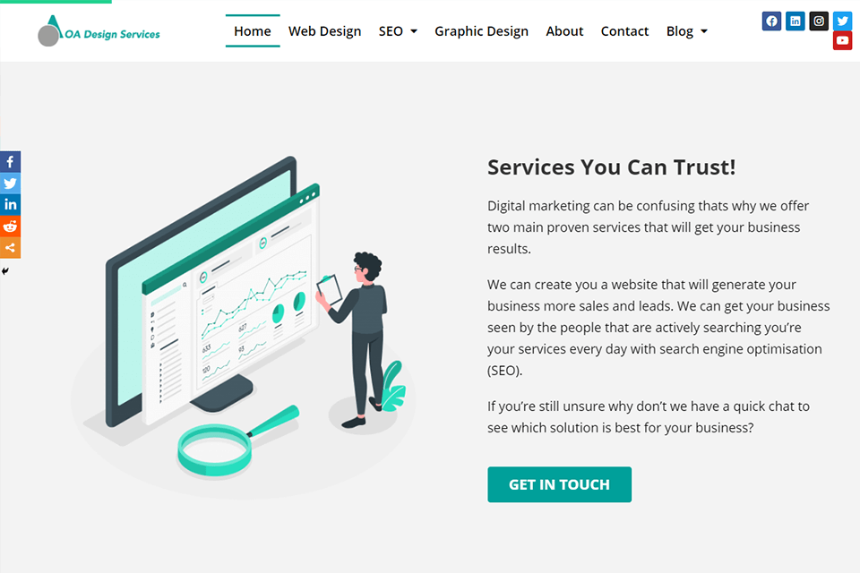 oa design services graphic design