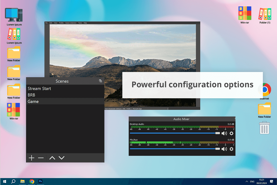 obs studio veed alternative interface
