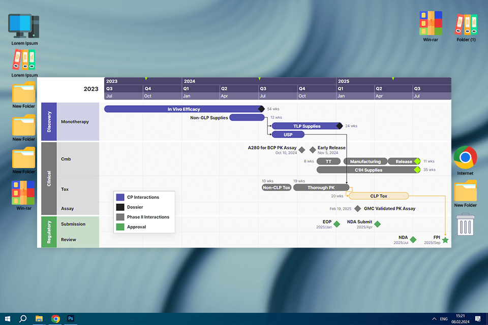 office timeline generator